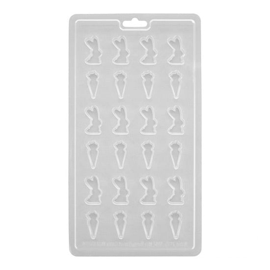 Wilton Candy Mould Mini Häschen & Karotte – Bild 2