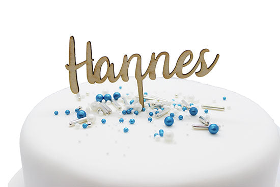 CakeTopper - Name einzeln – Bild 2