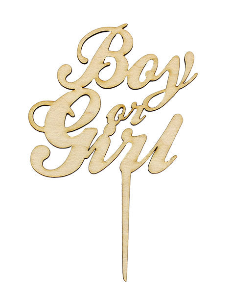 CakeTopper - Boy or Girl