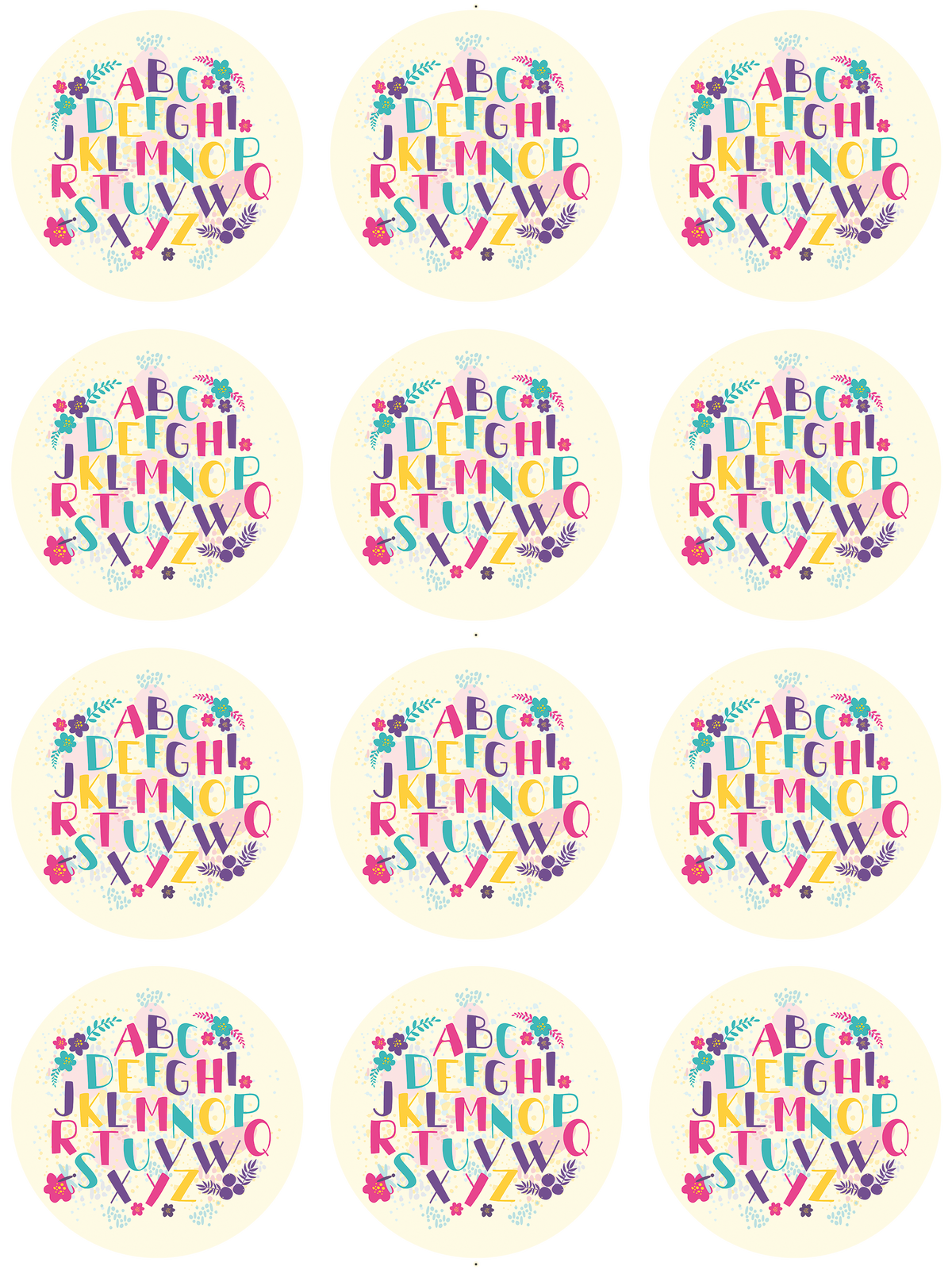 MotivOblaten Alphabet – Bild 4