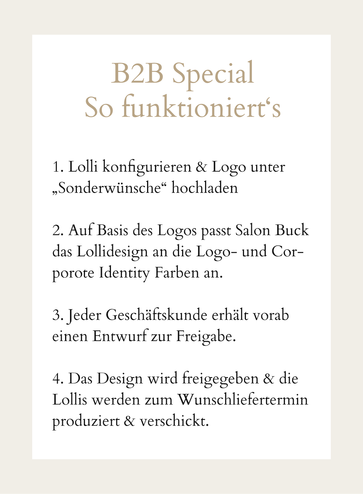 MotivLolli "Rentier" – Bild 5