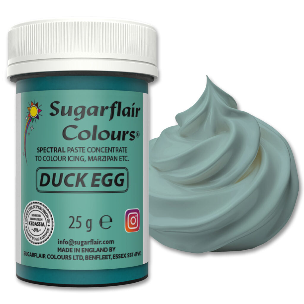 Speisefarben-Paste Sugarflair - Duck Egg 25g