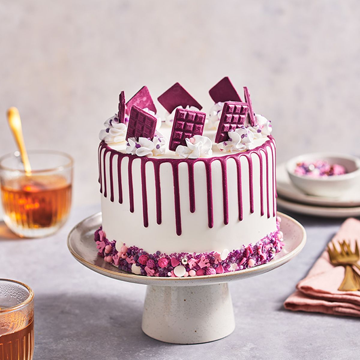 FunCakes Schoko Drip - Royal Purple - 180g – Bild 2