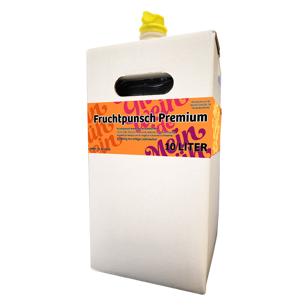 Fruchtpunsch - Bag in Box 10Liter Alkoholfrei
