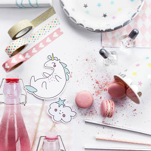 PartyDeco CakeTopper Set - Einhorn – Bild 3