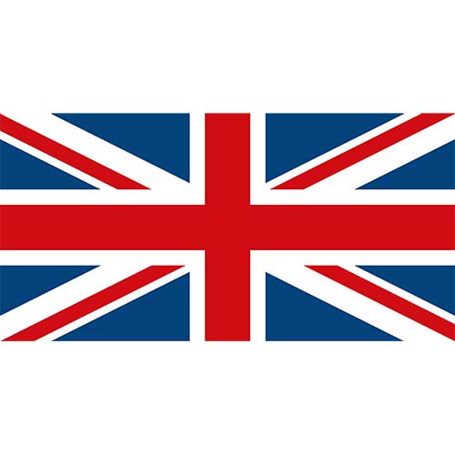 Tortenbild Union Jack Rechteckig