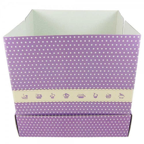 Tortenkleid Tortenbox 30x30x30cm – Bild 2