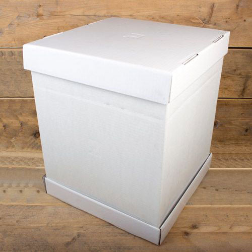FunCakes Tortenbox - Weiß - 37x37x45cm – Bild 2