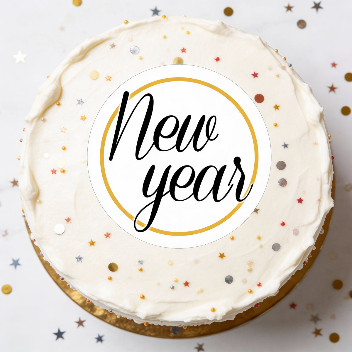 Tortenbild Silvester NewYear – Bild 2