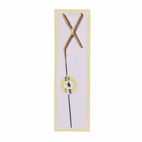 Wondercandle - Wunderkerze - Goldstück - "X"