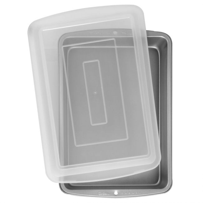 Wilton - Recipe Right - Backform Rechteckig Mit Deckel – Bild 2