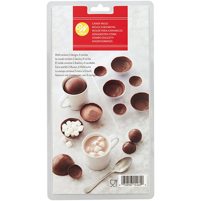 Wilton 3D Hot Chocolate Ball Candy Mould – Bild 1
