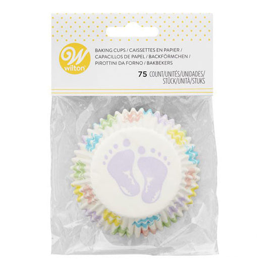 Baking Cups - Babyfüße 75 Stk – Bild 1