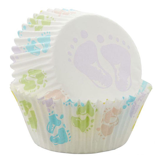 Baking Cups - Babyfüße 75 Stk – Bild 2