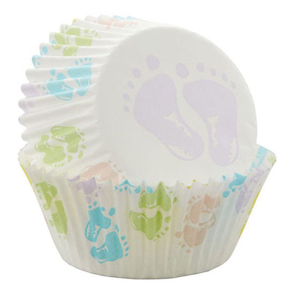 Baking Cups - Babyfüße 75 Stk – Bild 2