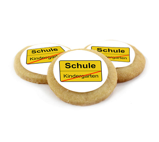 MotivCookies Schulanfang Ortsschild – Bild 1