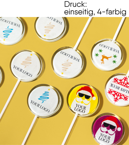 Logololli – Lolli mit individuellem Firmenlogo - 5cm – Bild 7