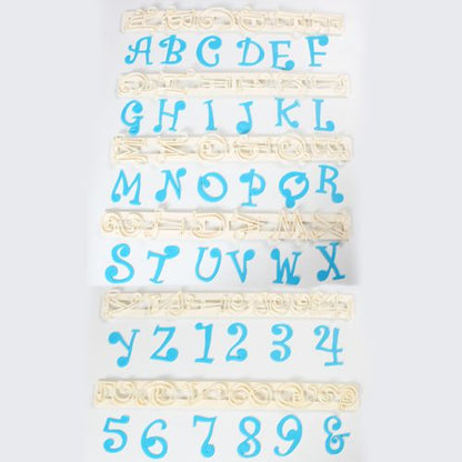 FMM Funky Alphabet Ausstecher große Buchstaben & Zahlen – Bild 2