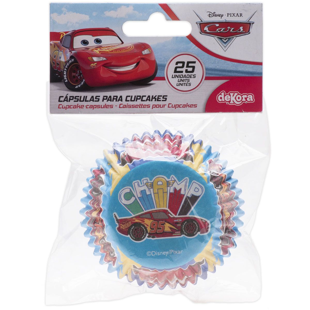 DeKora Muffinförmchen - Cars – Bild 1