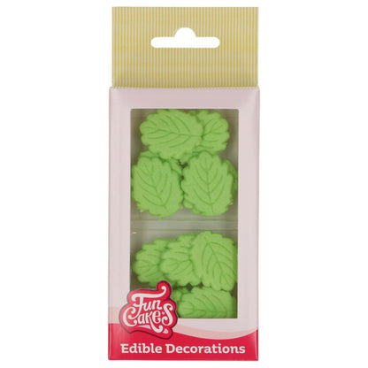 FunCakes Zuckerdekoration  grüne Blätter Packung