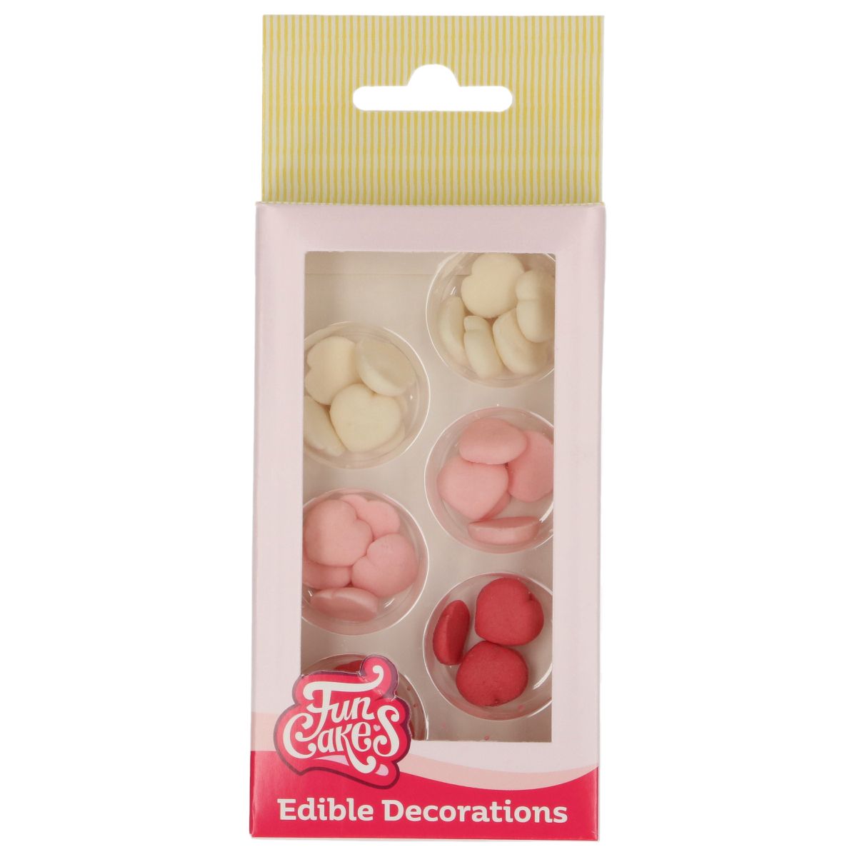 FunCakes - Zucker Dekorationen - kleine Herzen 30 Stk – Bild 1