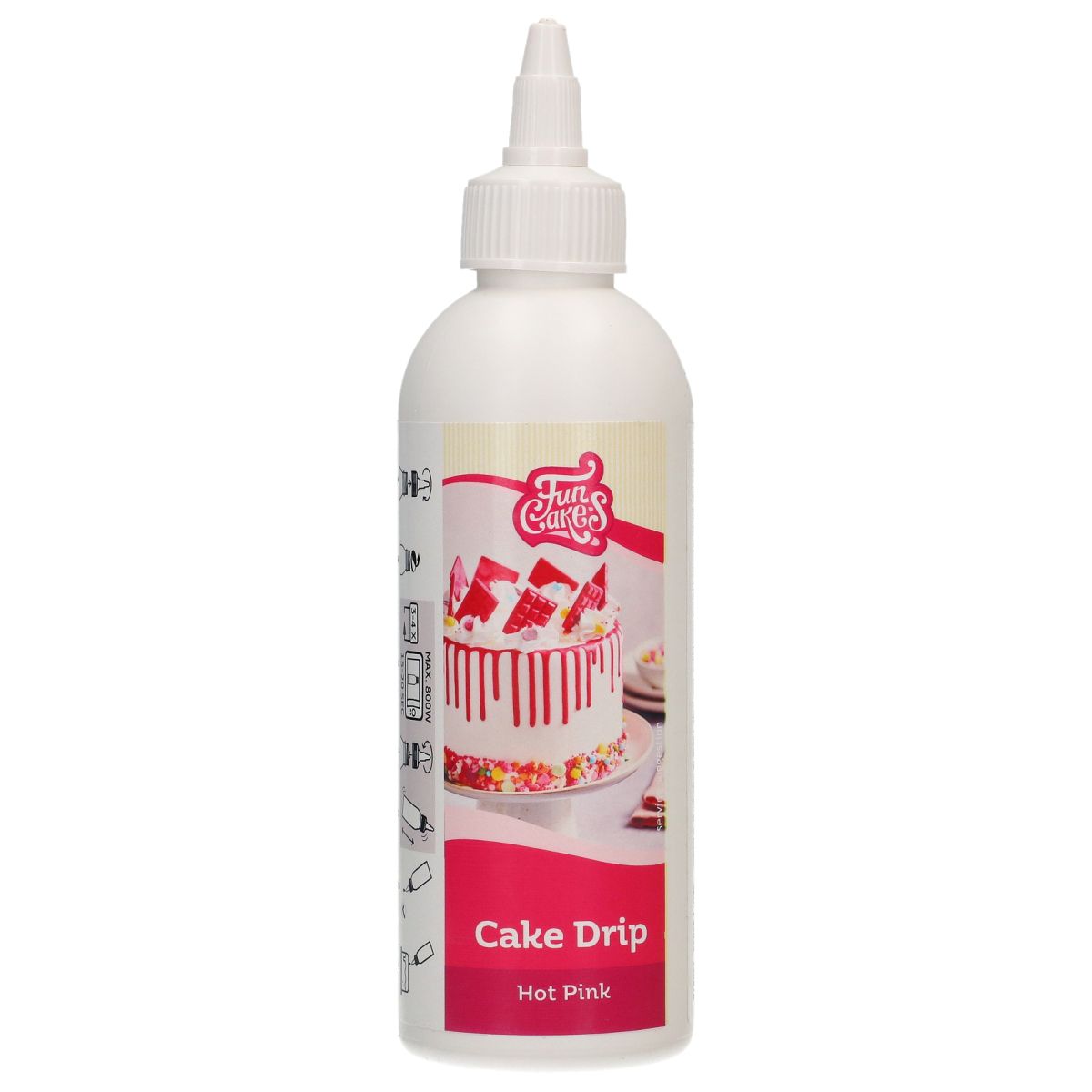 FunCakes Schoko Drip - Hot Pink - 180g – Bild 1
