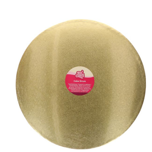 FunCakes Cake Drum - Tortenplatte - Rund 45 cm Gold – Bild 1