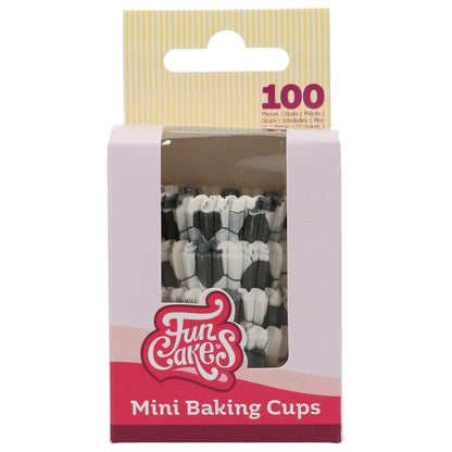 FunCakes Mini Backförmchen Fußball - 100 Stk – Bild 1