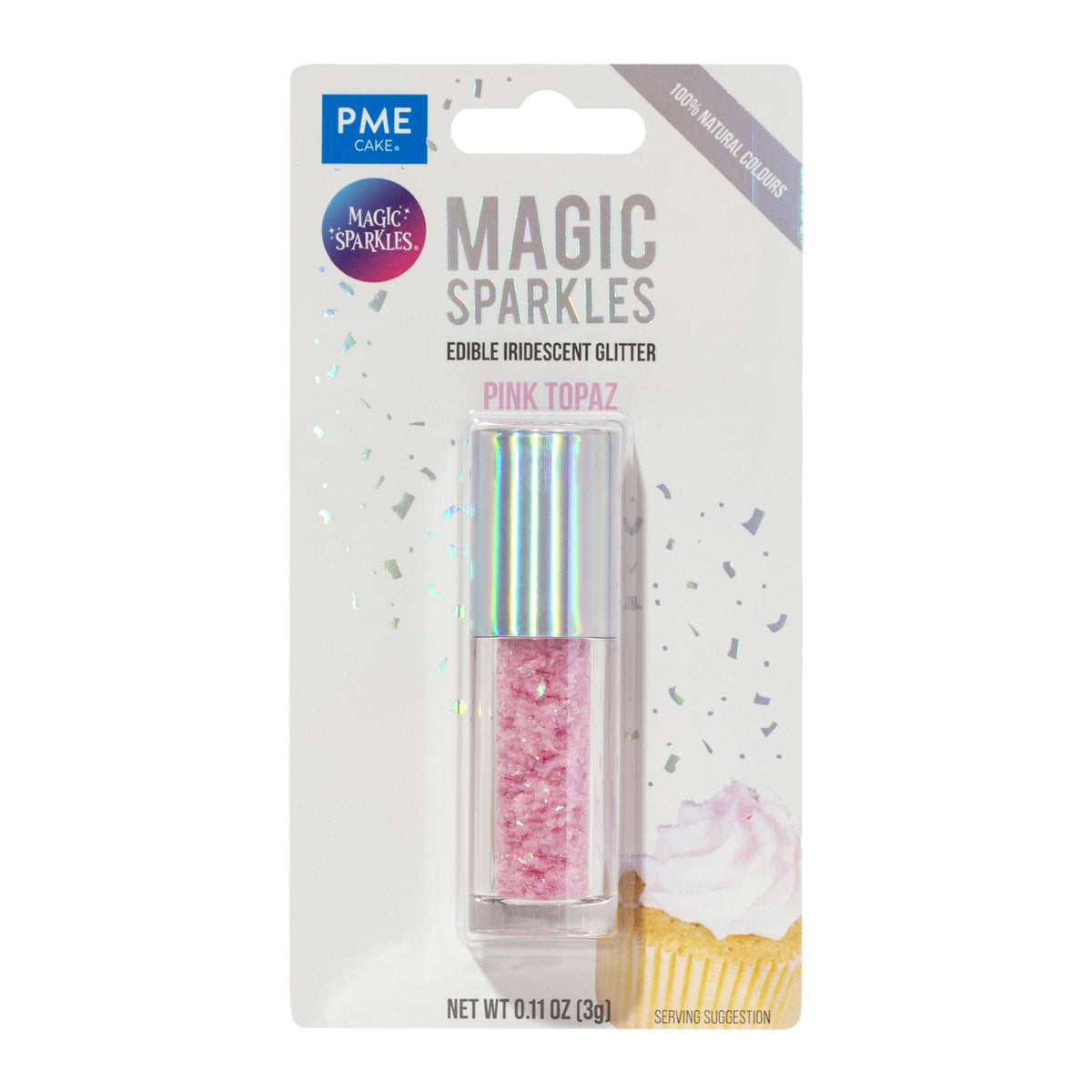 PME Magic Sparkles Pink Topaz 3 g – Bild 1