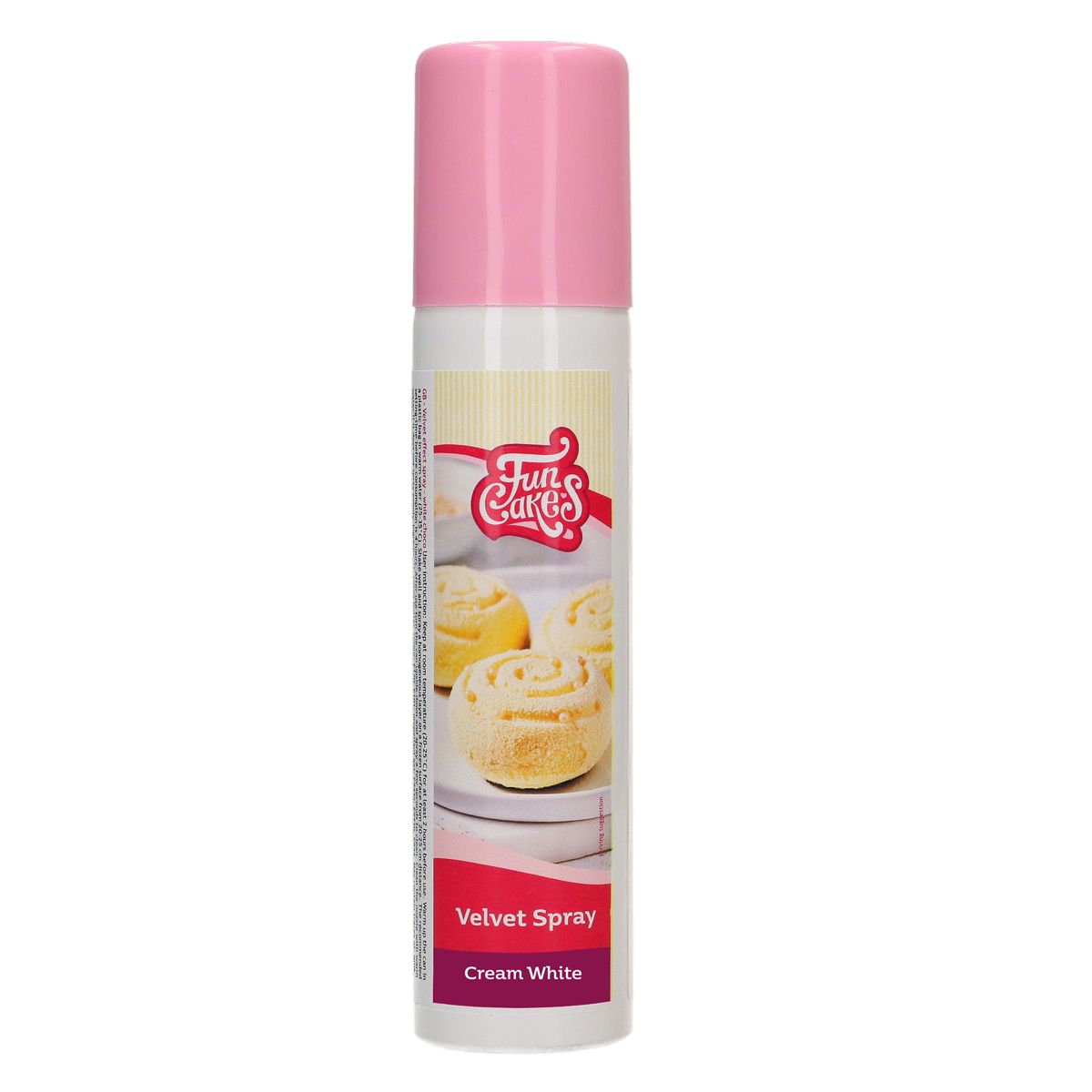 FunCakes Velvet Spray - Cream White – Bild 1
