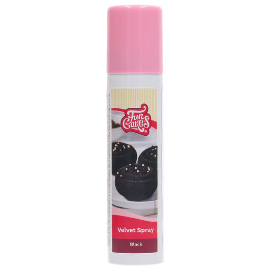 FunCakes Velvet Spray - Black