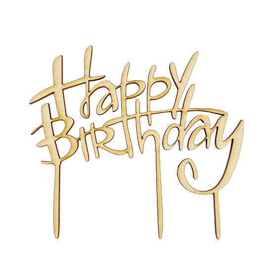 CakeTopper - Happy Birthday groß – Bild 1