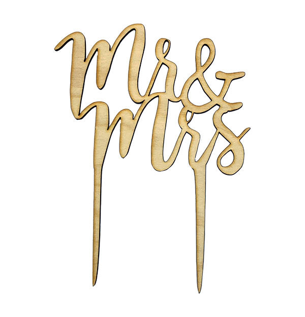CakeTopper - Mr&Mrs
