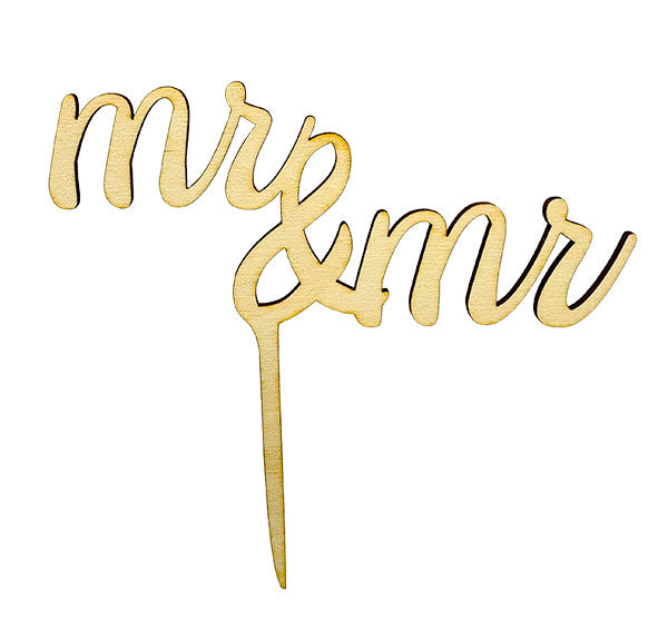 CakeTopper - Mr & Mr
