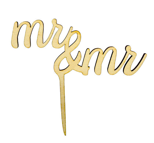CakeTopper - Mr & Mr
