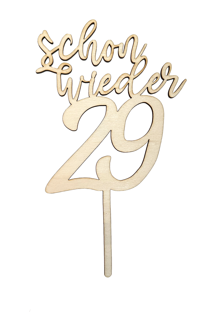 CakeTopper - schon wieder 29