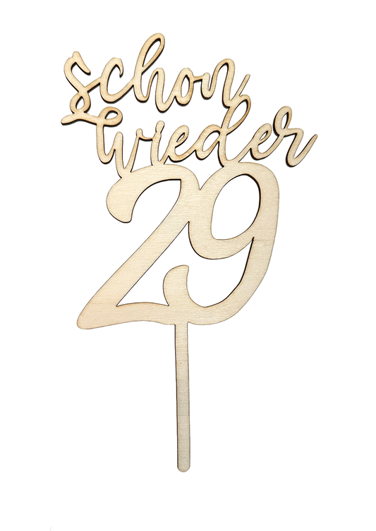 CakeTopper - schon wieder 29