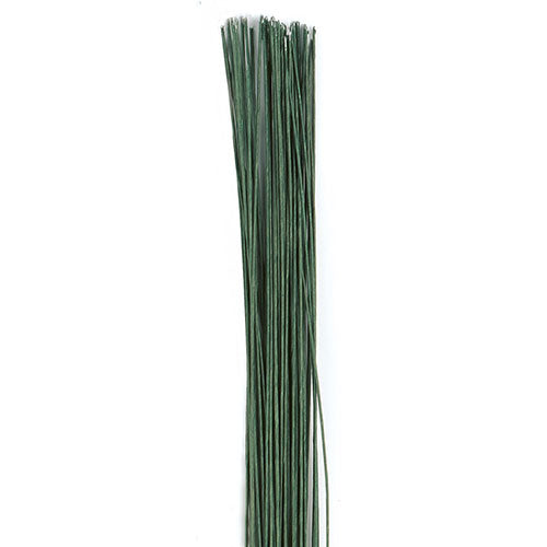 Floristen Draht - Dunkelgrün - 24 Gauge