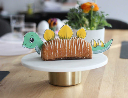 Fondant Kuchen-Einstecker - Dinosaurier – Bild 3