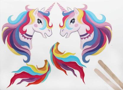 Fondant Kuchen-Einstecker - Einhorn – Bild 3