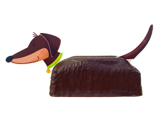 Fondant Kuchen-Einstecker - Dackel – Bild 1