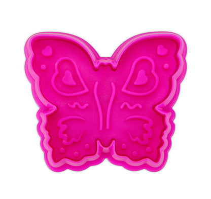 Präge-Ausstecher mit Auswerfer - Schmetterling – Bild 1
