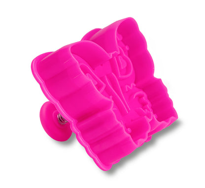 Präge-Ausstecher mit Auswerfer - Schmetterling – Bild 2
