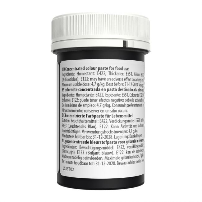Speisefarben-Paste Sugarflair Royal Blue 25g – Bild 2