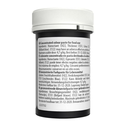 Speisefarben-Paste Sugarflair Royal Blue 25g – Bild 2