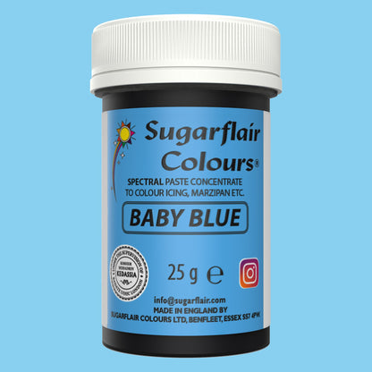 Speisefarben-Paste Sugarflair Baby Blue 25g