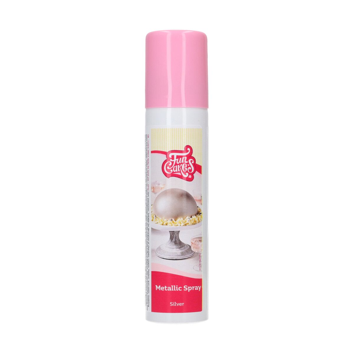 FunCakes Metallic Spray Silber – Bild 1
