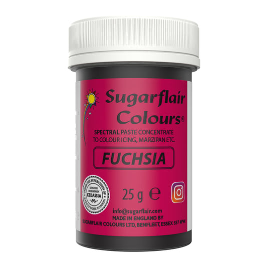 Speisefarben-Paste Sugarflair - Fuchsia 25g