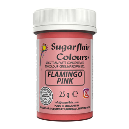 Speisefarben-Paste Sugarflair - Flamingo Pink 25g
