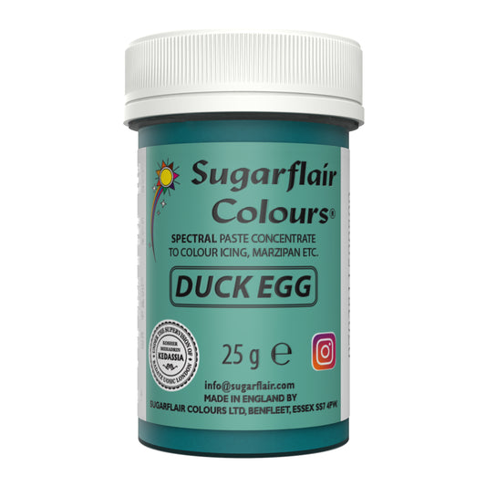 Speisefarben-Paste Sugarflair - Duck Egg 25g